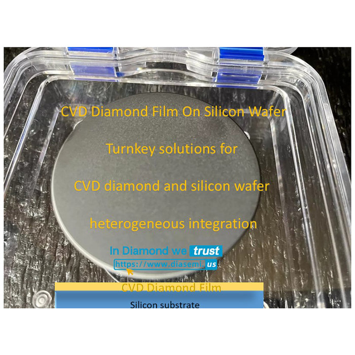 CVD Diamond on Silicon Wafer Turn Key Contract Service