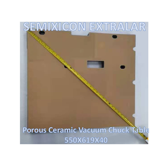 SEMIXICON EXTRAR Porous Ceramic Vacuum Chuck Table ;550X619X40