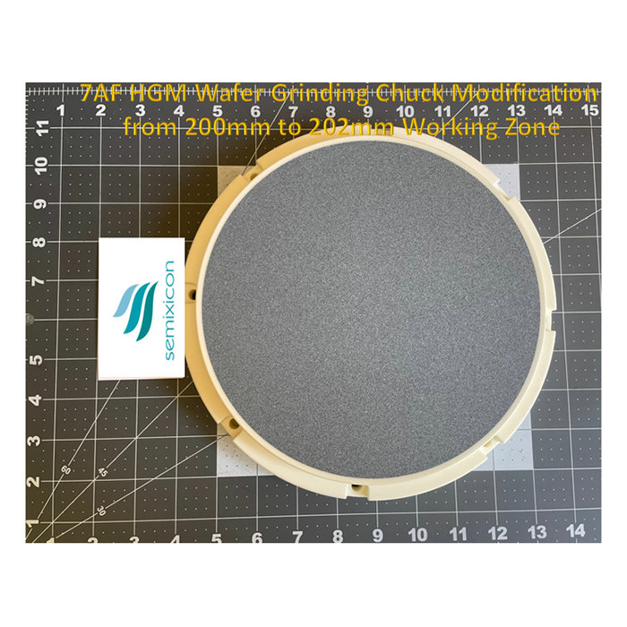 Strasbaugh Revasum 7AF HMG 200 Wafer Grinding Chuck Table Modification