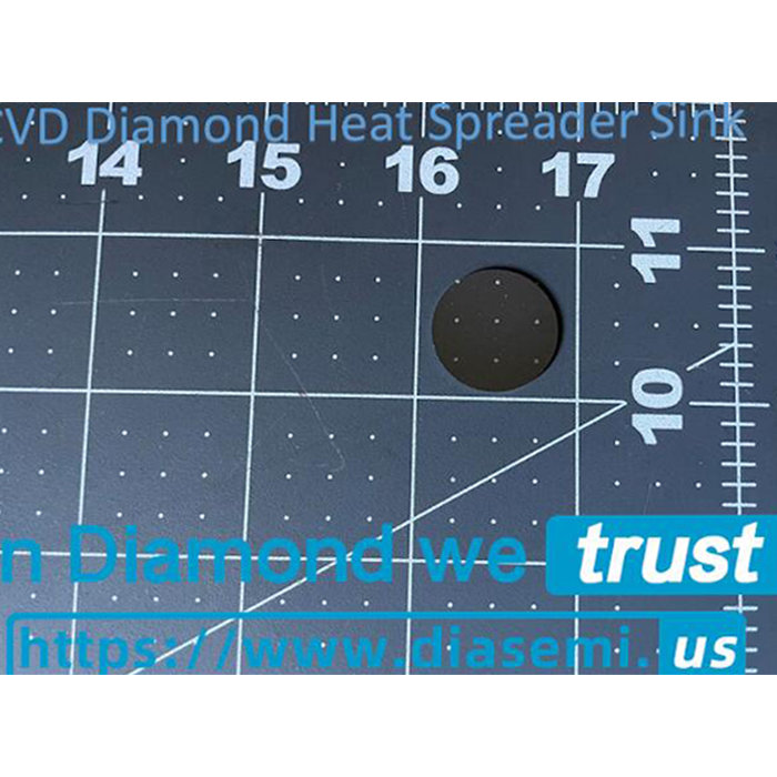 20mmX0.5mm CVD Diamond Heat Spreader