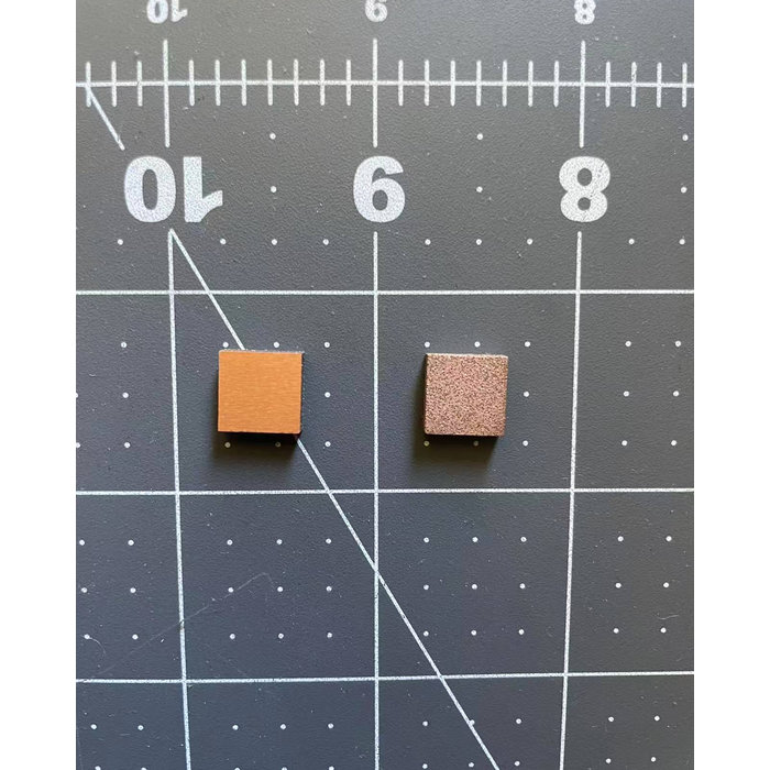 Diasemi 10x10x3 copper diamond composite heatsink