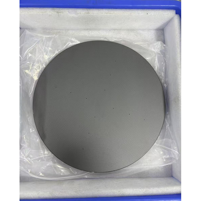 Metrology Wafer Inspection Pin Chuck High Spinning Ultra Flat  SiSiC Pin Chuck