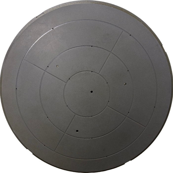 Thermal wafer chuck photoresist curing