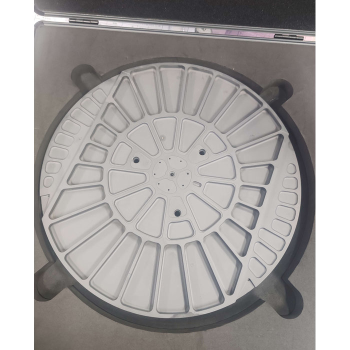 SiSiC SSiC Ceramic Pin Chuck for Lithographic,Metrology, Hybrid Bonding Etc