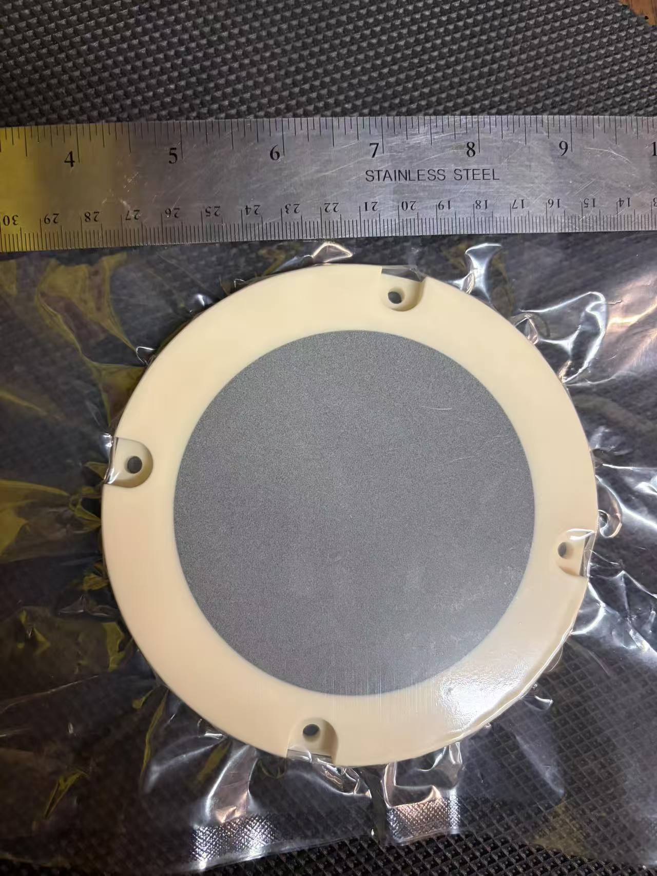 4 Inch 100mm porous ceramic vacuum chuck table ceramic wafer carrier