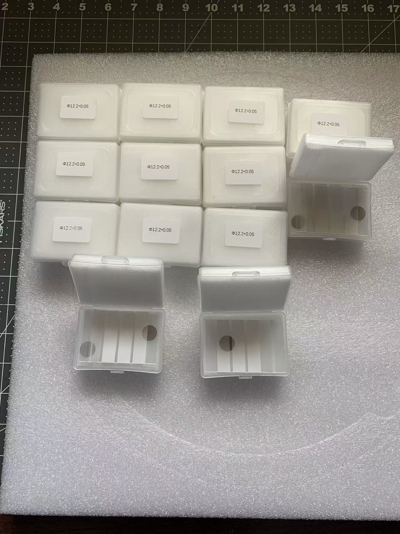 MPCVD Diamond Film in bulk supply Diameter 12.xx0.05mm