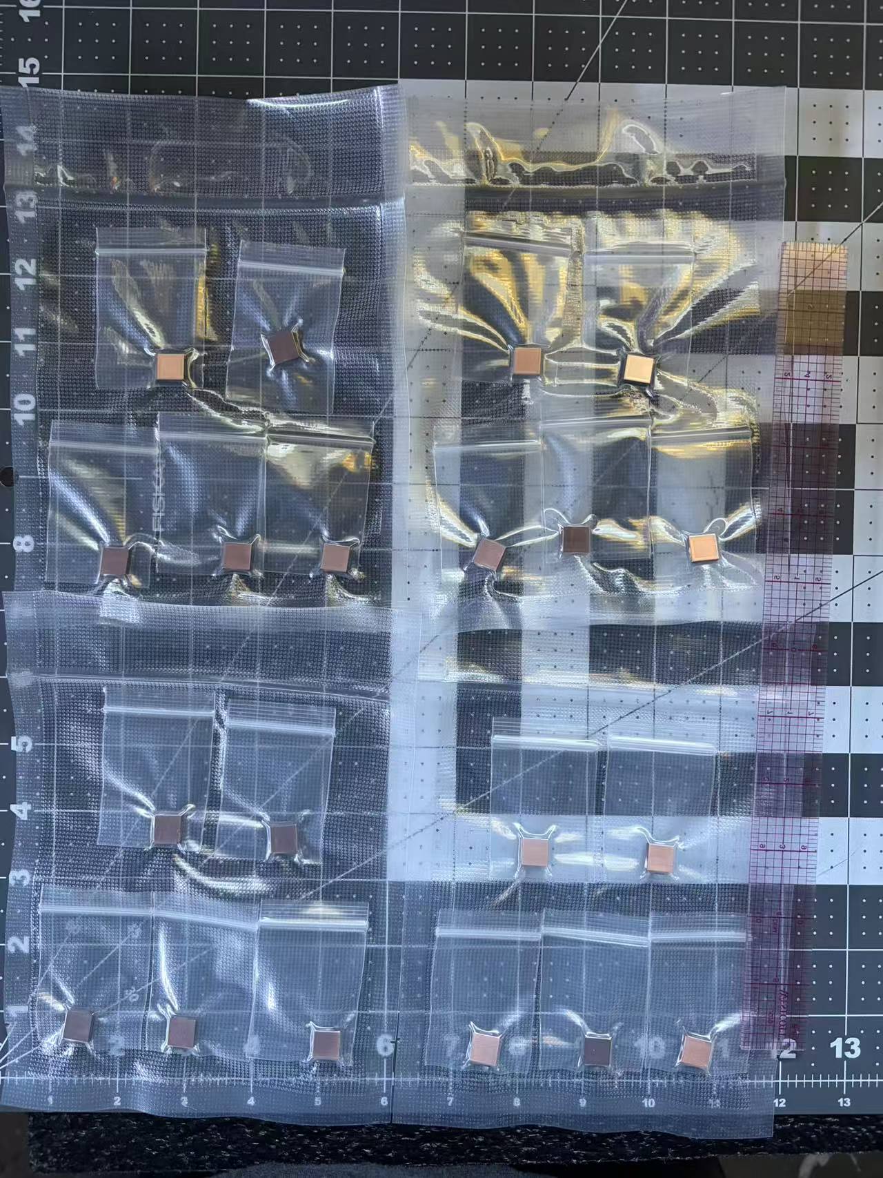 10x10x3 diamond copper composite heatsink