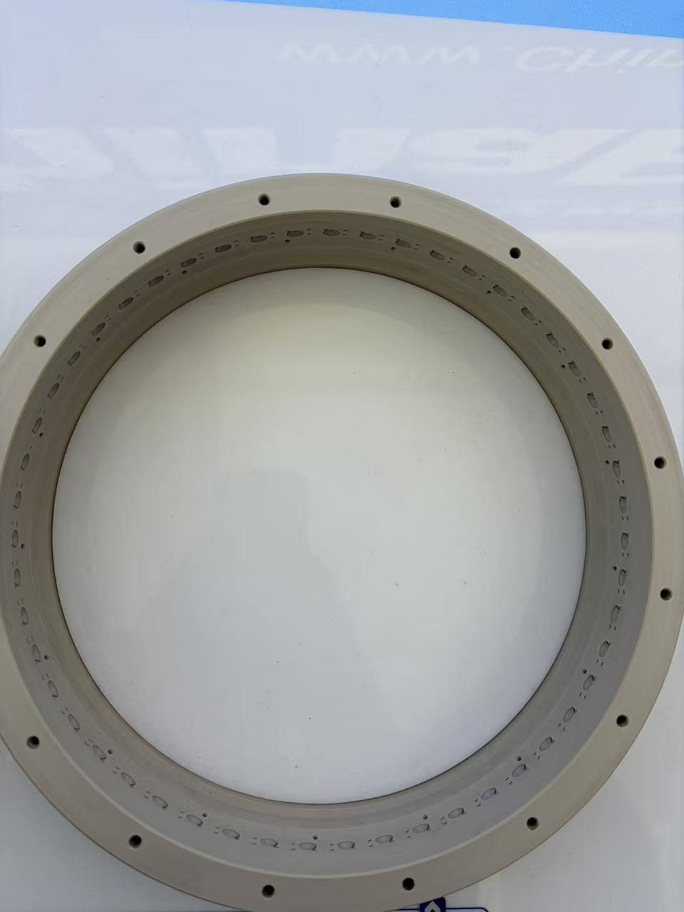 Wafer chuck Wafer ring made of peek material