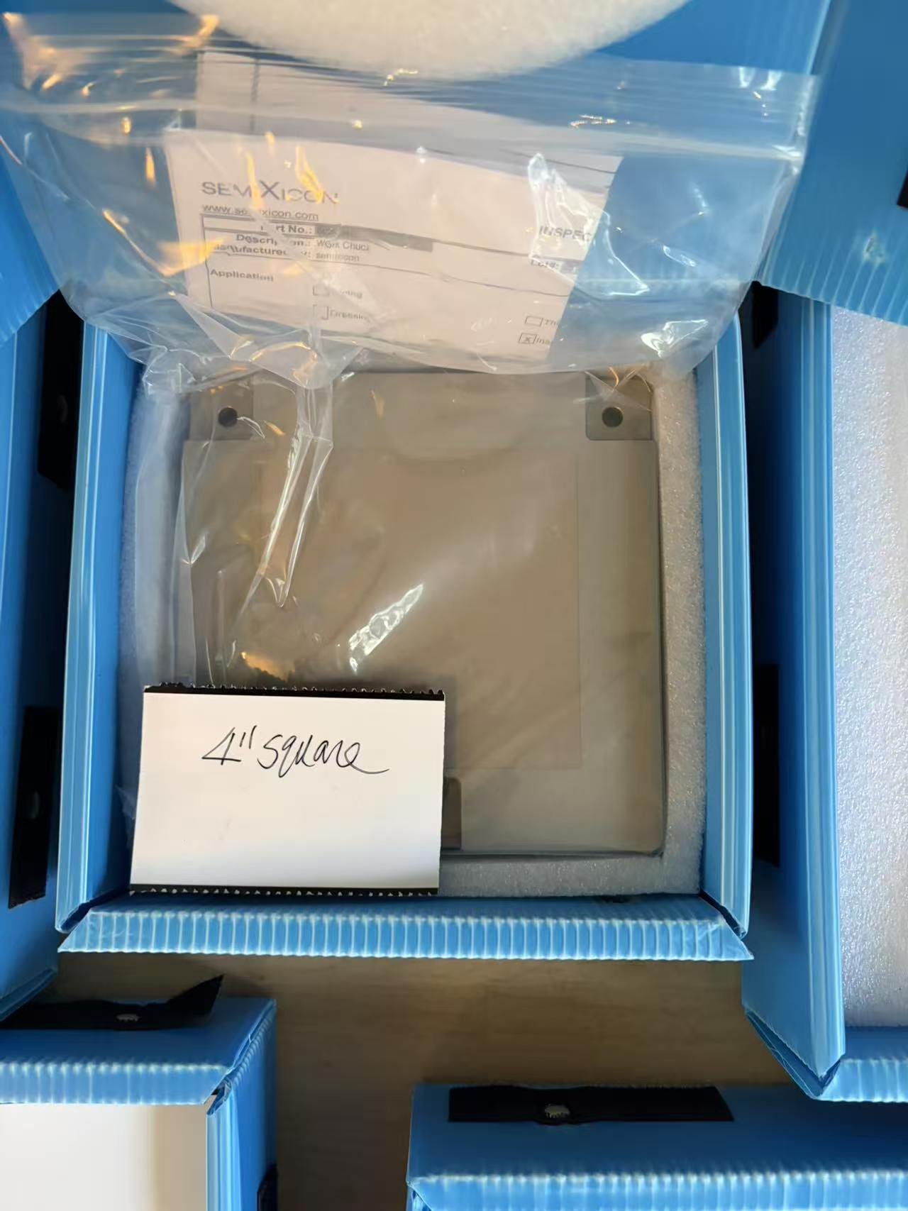 Porous ceramic vacuum chuck table standard 2-4-6-8-12-14 inch