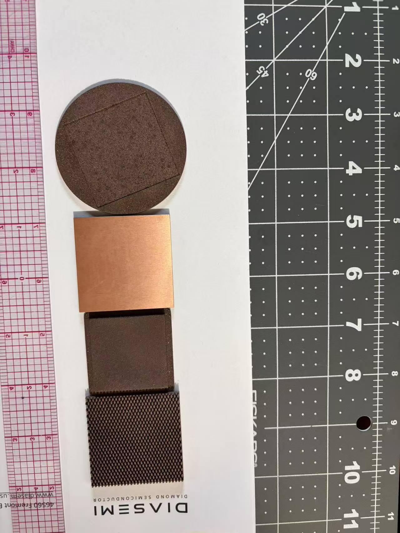 Copper Diamond Composite Heatsink Heat Spreader
