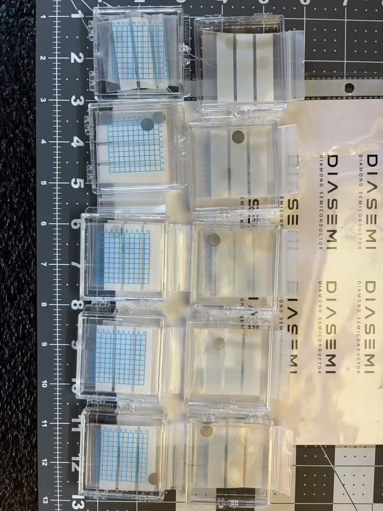 D7.6x0.05 MPCVD Diamond film Membrane Diasemi