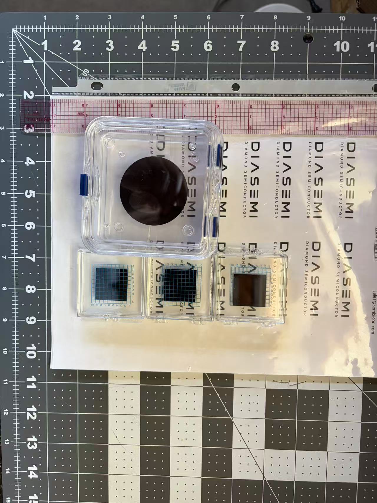Thermal grade CVD diamond heat spreader heatsink for electronic devices