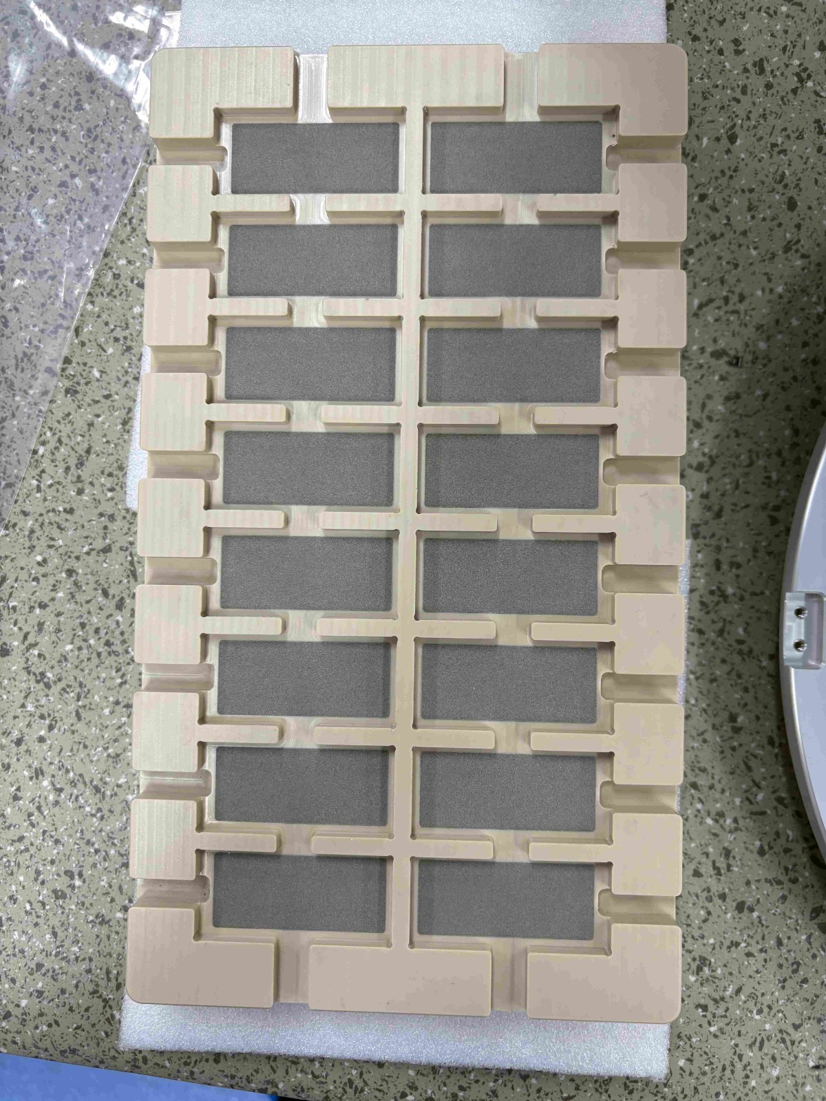 Porous ceramic wafer chuck