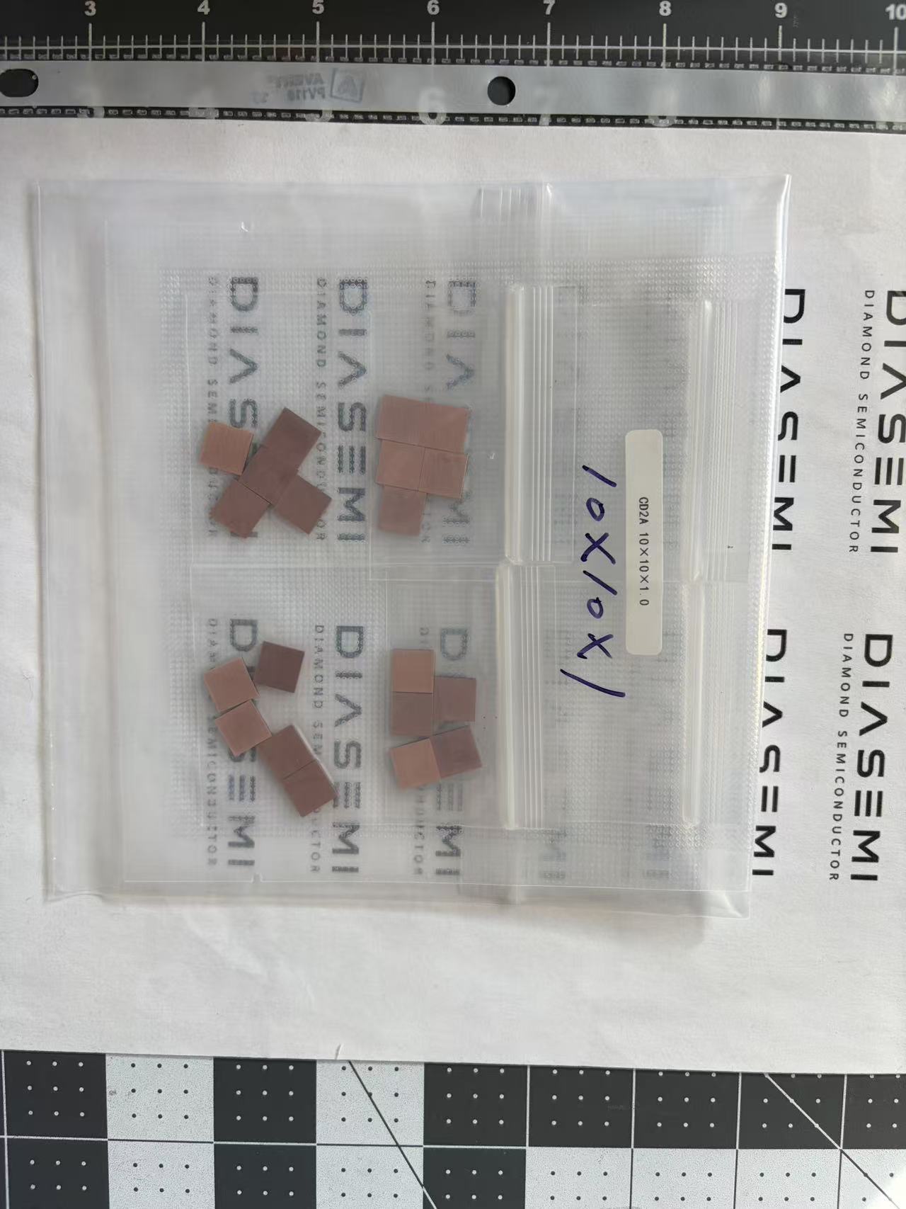 Diamond copper heatsink
