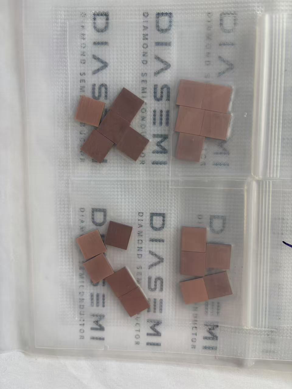 Diamond copper heatsink